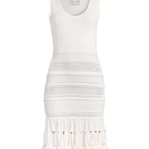 Milly Pepper Ruffle Minidress